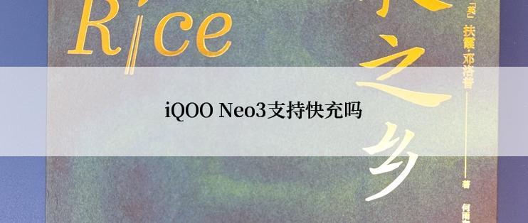 iQOO Neo3支持快充吗