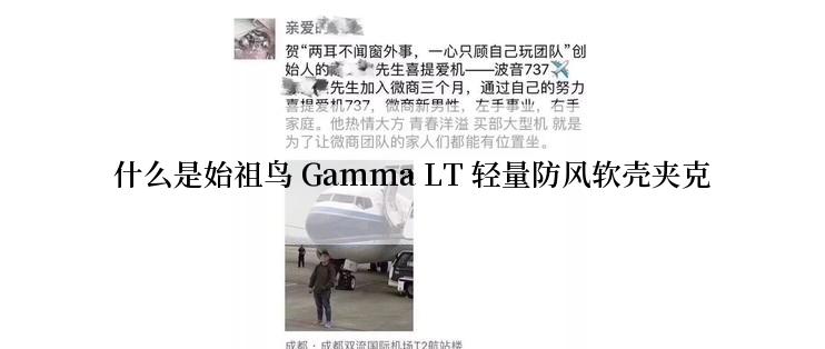 什么是始祖鸟 Gamma LT 轻量防风软壳夹克