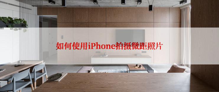 如何使用iPhone拍摄微距照片