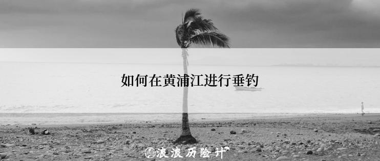 如何在黄浦江进行垂钓