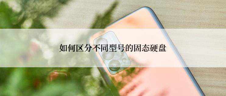 如何区分不同型号的固态硬盘