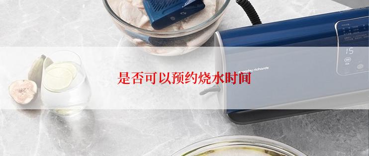 是否可以预约烧水时间