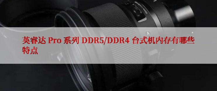 英睿达 Pro 系列 DDR5/DDR4 台式机内存有哪些特点