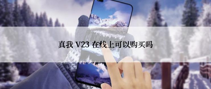 真我 V23 在线上可以购买吗