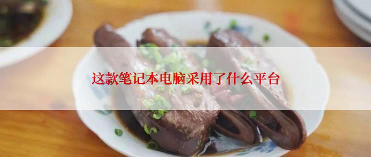 这款笔记本电脑采用了什么平台