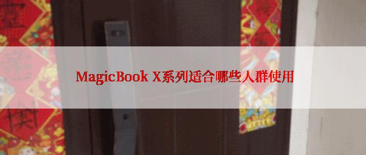  MagicBook X系列适合哪些人群使用