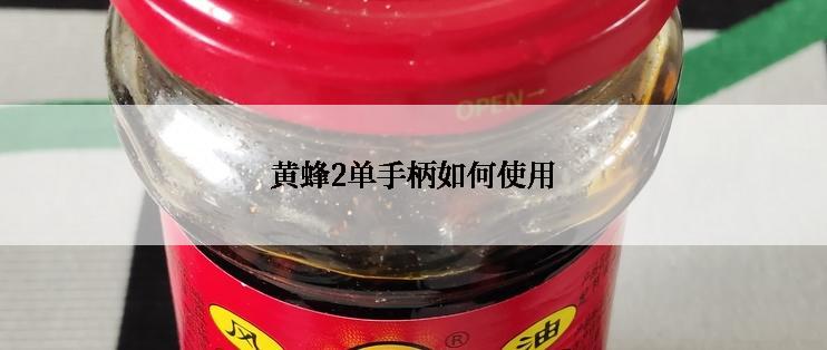 黄蜂2单手柄如何使用