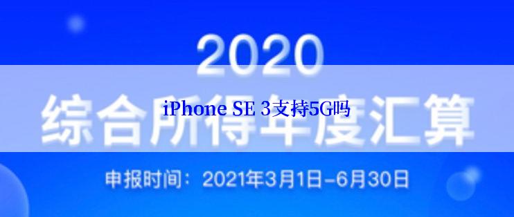 iPhone SE 3支持5G吗