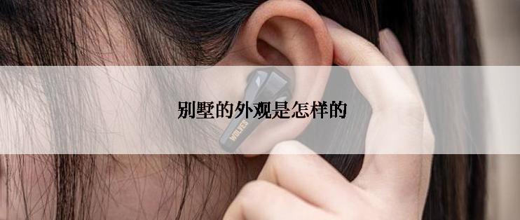  别墅的外观是怎样的