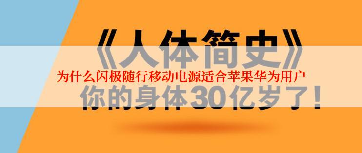 为什么闪极随行移动电源适合苹果华为用户