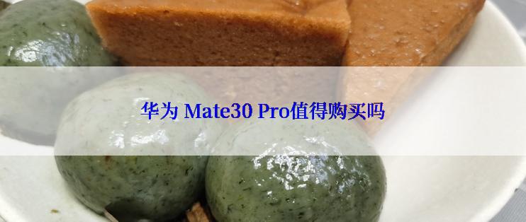 华为 Mate30 Pro值得购买吗