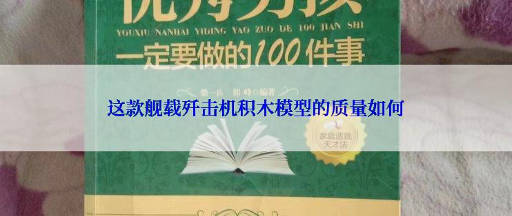 这款舰载歼击机积木模型的质量如何