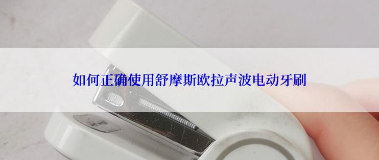 如何正确使用舒摩斯欧拉声波电动牙刷