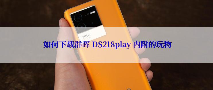  如何下载群晖 DS218play 内附的玩物