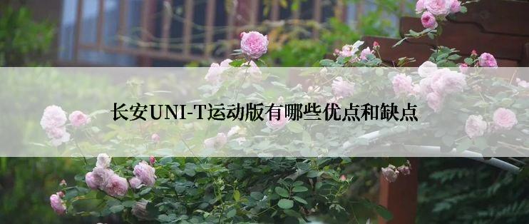 长安UNI-T运动版有哪些优点和缺点