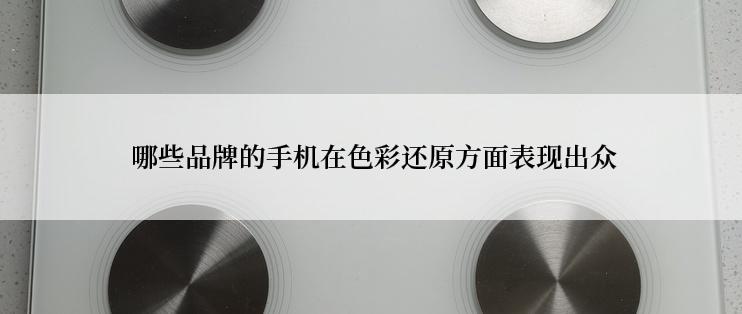  哪些品牌的手机在色彩还原方面表现出众