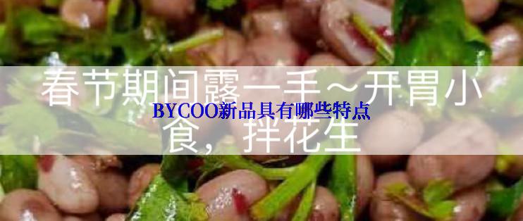 BYCOO新品具有哪些特点