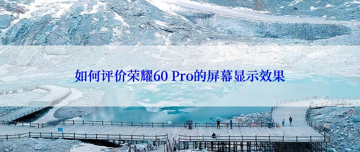 如何评价荣耀60 Pro的屏幕显示效果