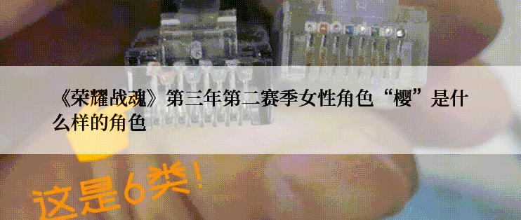 《荣耀战魂》第三年第二赛季女性角色“樱”是什么样的角色