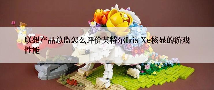 联想产品总监怎么评价英特尔Iris Xe核显的游戏性能