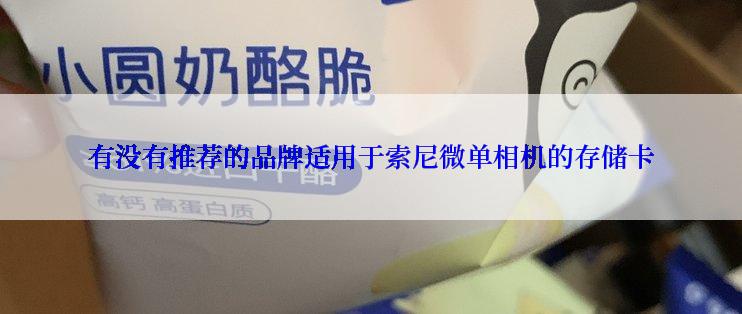 有没有推荐的品牌适用于索尼微单相机的存储卡