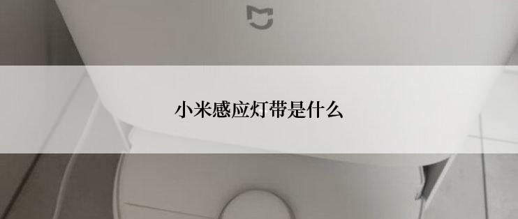 小米感应灯带是什么