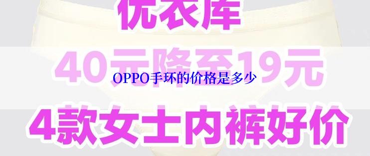 OPPO手环的价格是多少