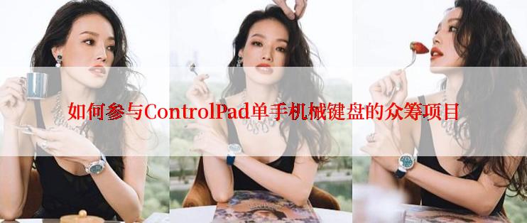 如何参与ControlPad单手机械键盘的众筹项目