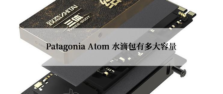 Patagonia Atom 水滴包有多大容量