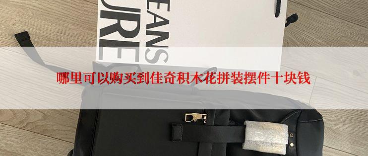 哪里可以购买到佳奇积木花拼装摆件十块钱