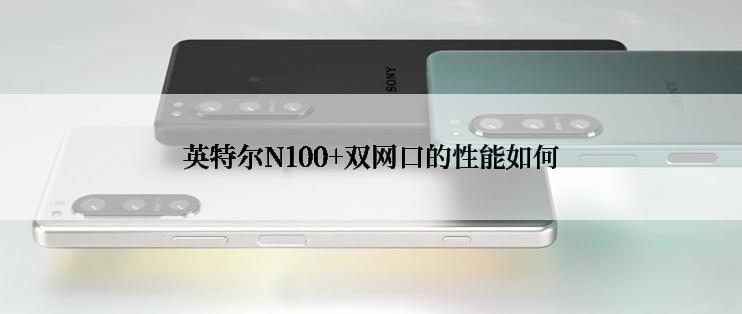 英特尔N100+双网口的性能如何