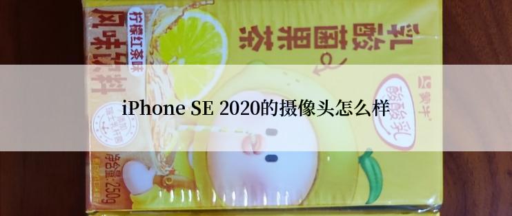 iPhone SE 2020的摄像头怎么样