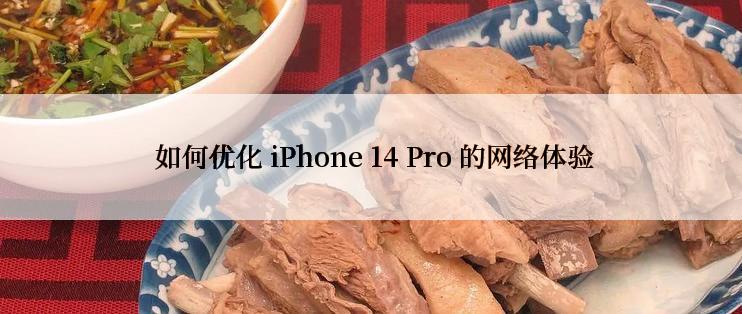  如何优化 iPhone 14 Pro 的网络体验