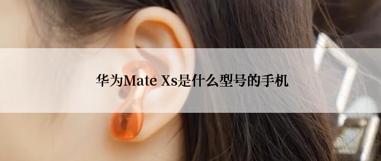  华为Mate Xs是什么型号的手机