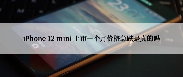 iPhone 12 mini 上市一个月价格急跌是真的吗