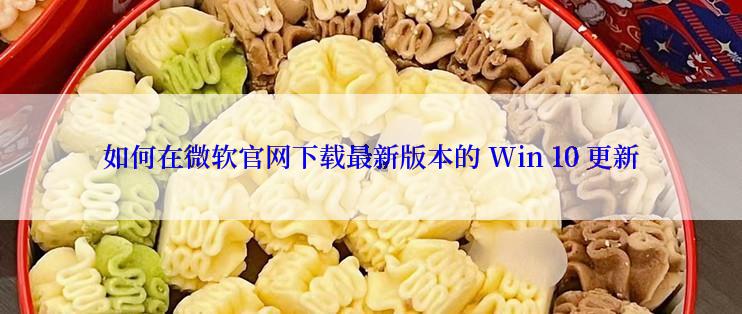 如何在微软官网下载最新版本的 Win 10 更新