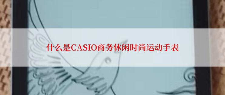 什么是CASIO商务休闲时尚运动手表