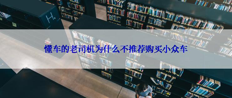 懂车的老司机为什么不推荐购买小众车