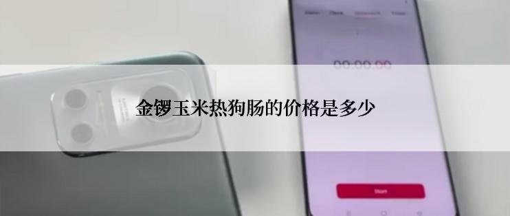 金锣玉米热狗肠的价格是多少