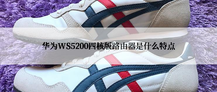 华为WS5200四核版路由器是什么特点