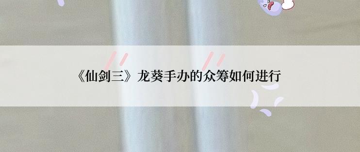 《仙剑三》龙葵手办的众筹如何进行