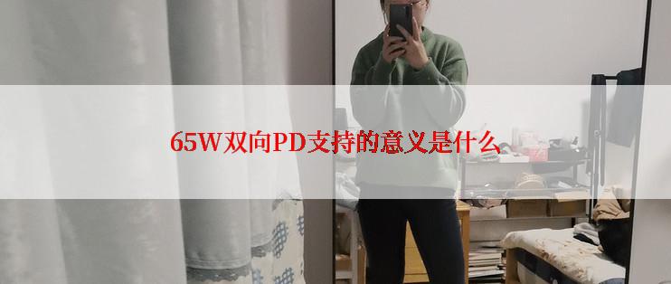 65W双向PD支持的意义是什么