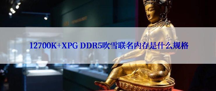  12700K+XPG DDR5吹雪联名内存是什么规格