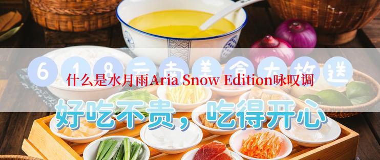 什么是水月雨Aria Snow Edition咏叹调