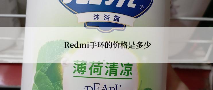  Redmi手环的价格是多少