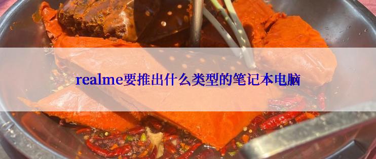 realme要推出什么类型的笔记本电脑