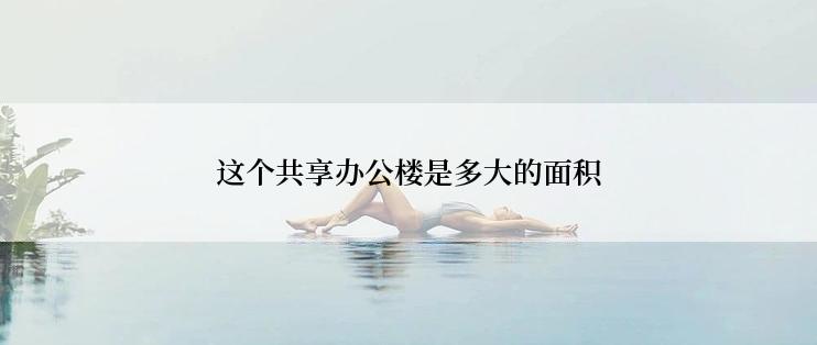 这个共享办公楼是多大的面积