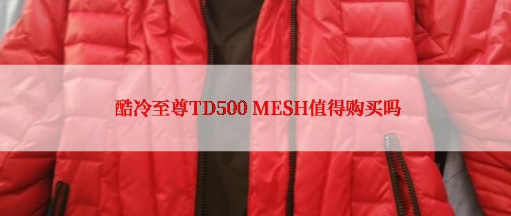  酷冷至尊TD500 MESH值得购买吗