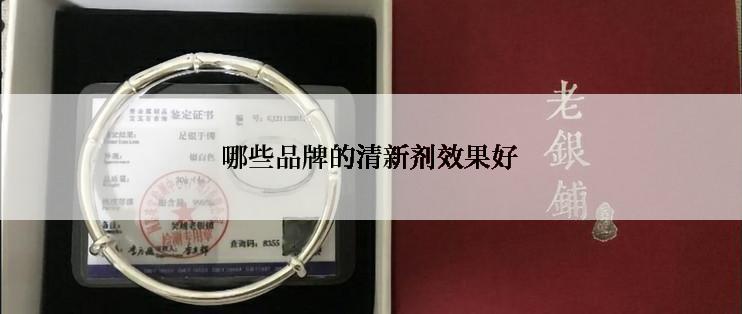 哪些品牌的清新剂效果好