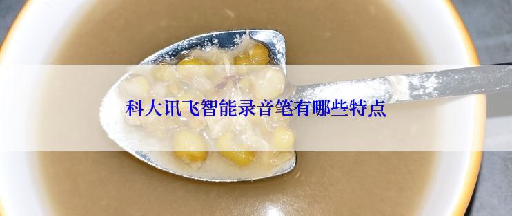 科大讯飞智能录音笔有哪些特点